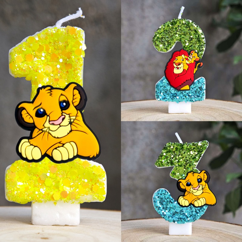 Baby Food Plan - Король Лев Симба свеча номер 0-9